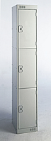 Three door locker