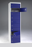 10 compartment locker, 10 doors 10 compartment locker, 10 doors