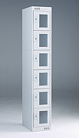 6 door locker